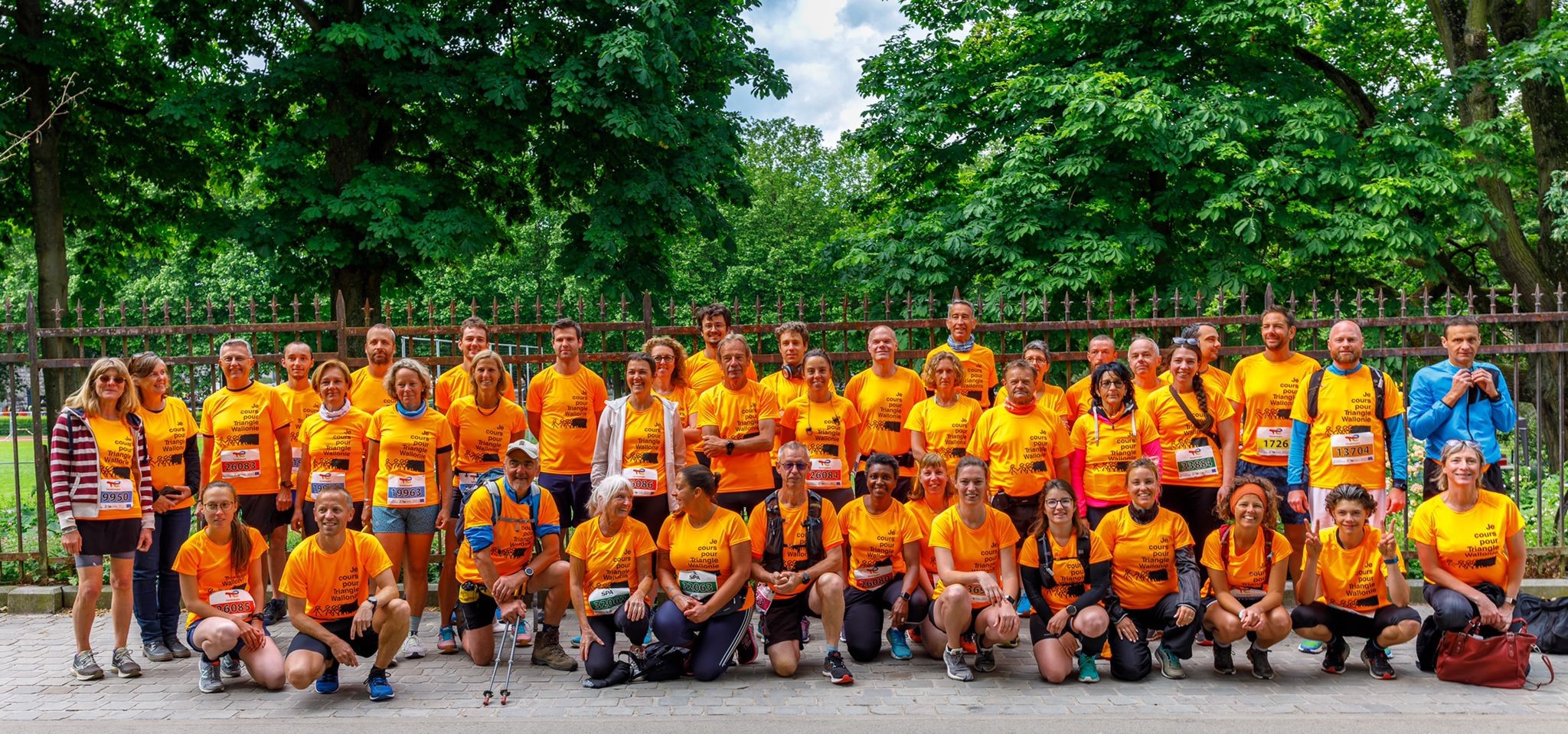 Act-unity ran for Triangle Wallonie @ 20 kilometers of Brussels